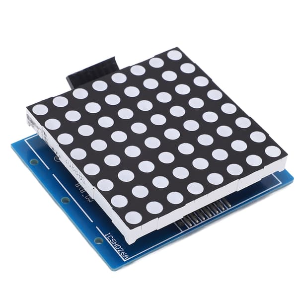 LED Matrix Kontrolmodul 8x8 64 Bit Panel SPI Interface DC5V Enkeltkortcomputere