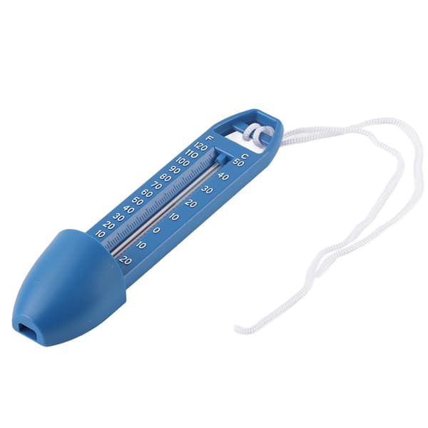 Pool flytande termometer Vattentermometer med snöre Pool Spa Badkar