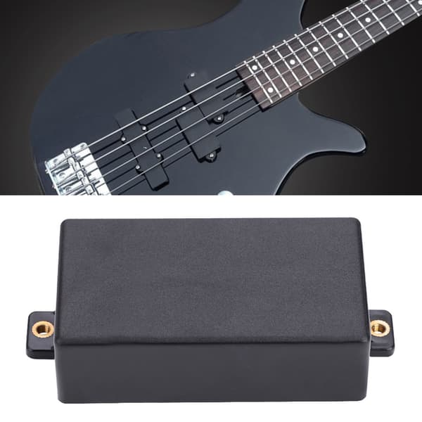 2 st elgitarr Humbucker Pickup-skydd förseglade gitarrreservdelar (svart)