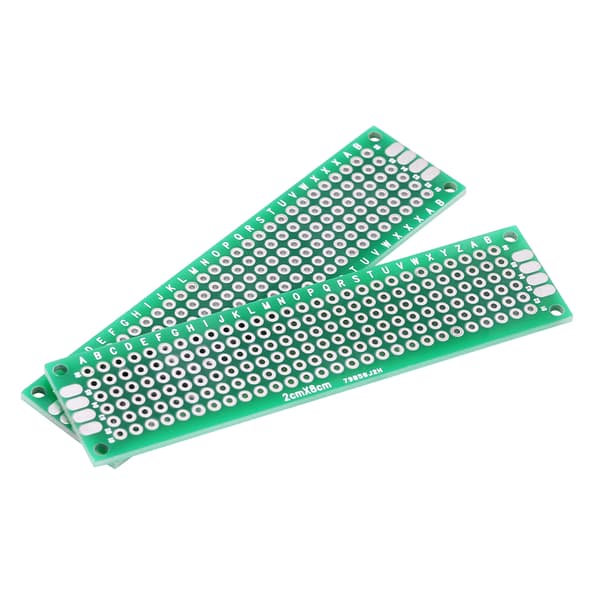 10 Stykker 2cm x 8cm Dobbeltsidet Prototyping DIY Lodning Universal Printplade
