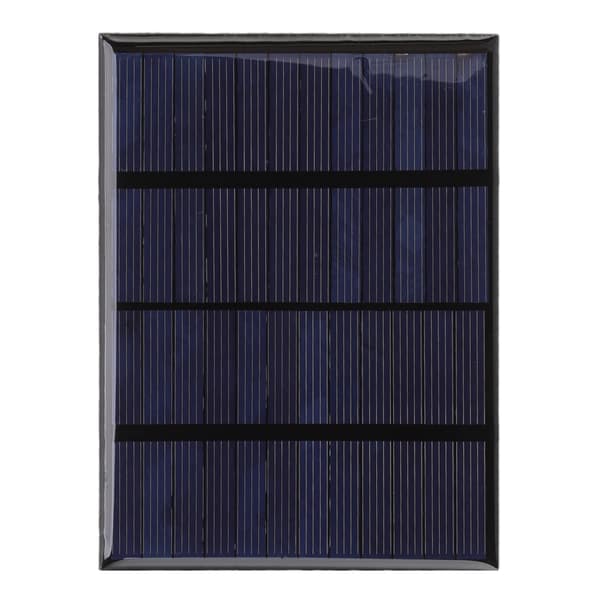12V 1.5W Mini Epoxy Solpanel DIY Solbatteriladdningspanel Polykisel Solcell för Campinglyktor Mobiltelefon