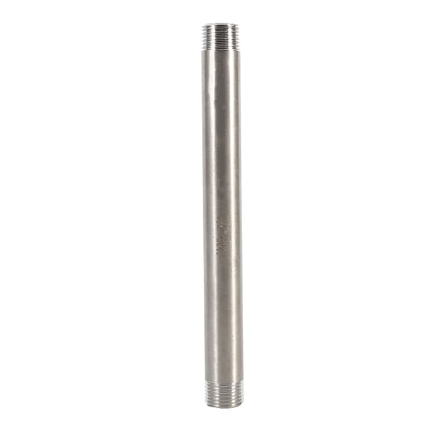 Rustfrit stål BSP han x han gevindadapter rørfitting (1/2\")