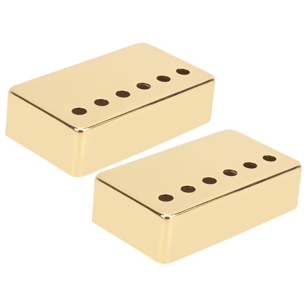 2x Elgitarr Pickup Skalöverdrag Nickel Guld 50/52 mm Gitarrreservdelar