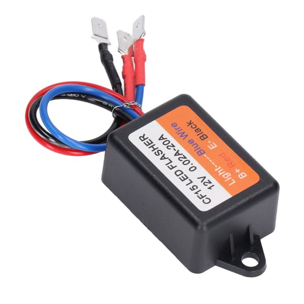 Blixtljusstyrenhet Bilblinkermodul LED-blinkrelä 12V 0.02‑20A