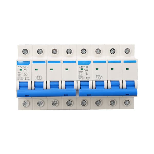 Interlock afbryder 4P 32A 400V Dobbeltstrøms luftafbryder overførselsafbryder 4500A brydeevne