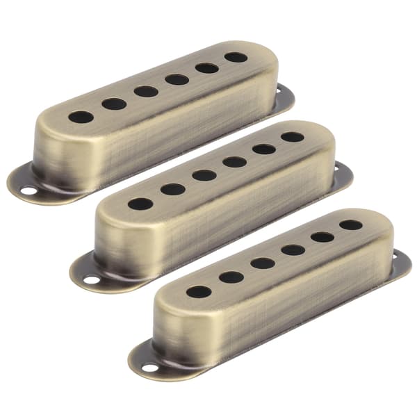 3 st mässing enkel pickup-skydd 48mm/50mm/52mm gitarrtillbehör för ST SQ elgitarr brons