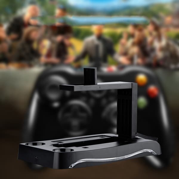 PS4 VR Controller Opladningsdockingstation med dobbelt opladerbase, holder til PlayStation VR Motion Controllers
