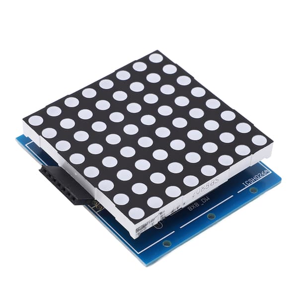 LED Matrix Kontrollmodul 8x8 64 Bit Panel SPI Gränssnitt DC5V Enkelsidiga Datorer