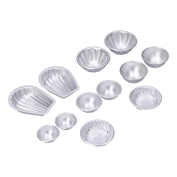 DIY Badebombeform Sæt, Bærbar Aluminiumslegering Mousse Kage Bageform Sæt, Husholdning #2