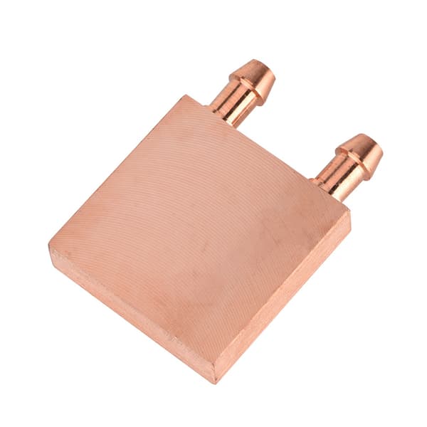 Kobber GPU vandblok 40x40x10mm til grafikkort CPU væskekølehoved