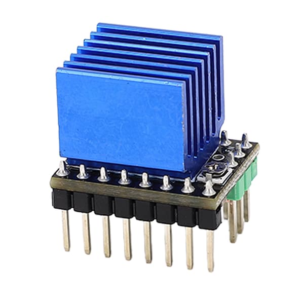 Stepper Motor Driver TMC2226 256 Microstep Lav Støj med Køleplade 3D Printer Tilbehør