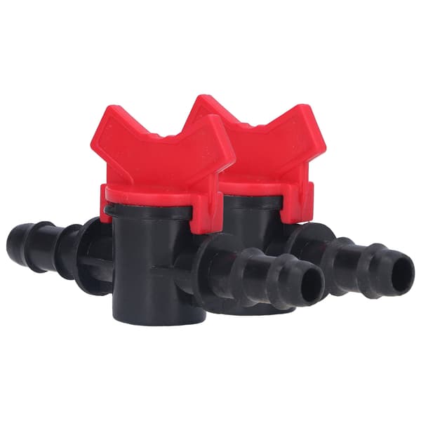 2 stk. flowreguleringsventil vandstopregulator ABS-afbrydertilbehørssæt 12 mm / 0,47 tommer