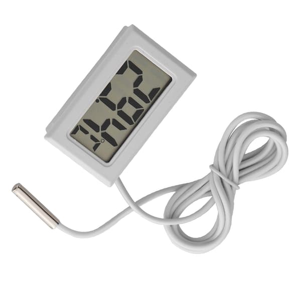 Mini LED-display Digital temperaturmätare Sondsensor Digital LCD-termometer