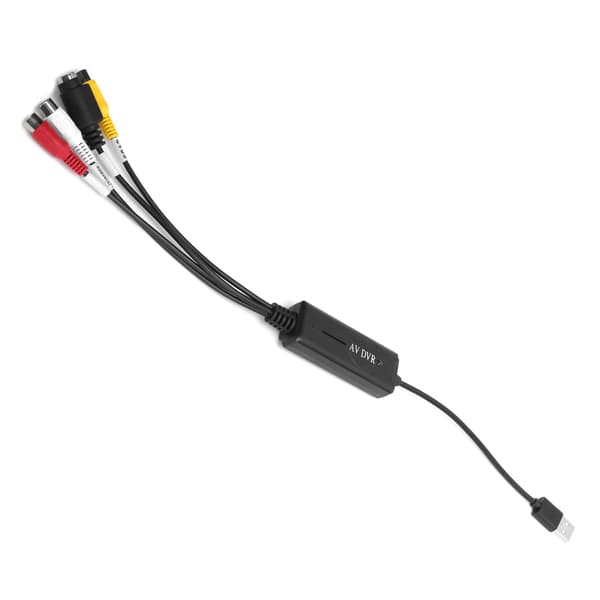 USB 2.0 Video Capture Card Audio Grabber Converter Adapter til Windows 10 PC Streaming