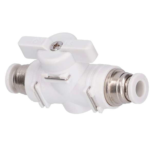 Flow Control Ventil Fitting Pneumatisk Konnektor Luftledning Plugin Hurtig Samling Union Adapter 6mm