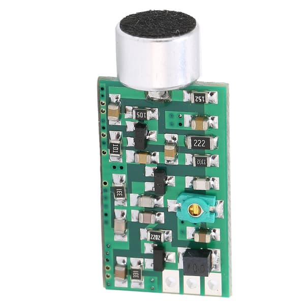 Lydsender Modul Mini Trådløs Mikrofon Pickup V4.0FM Emission MIC Core Board 0.7‑9V