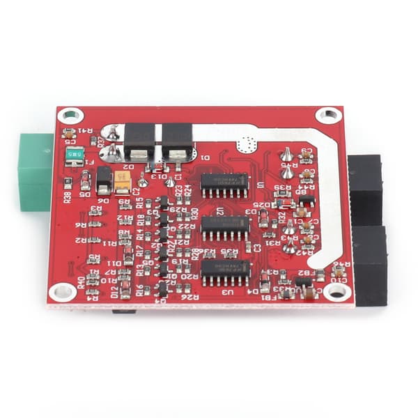 DC Motor Driver Modul DC 6.5V-27V 7A 160W 2-vägs Dubbel H-brygga Hastighetskontroll Motorregulator Kort