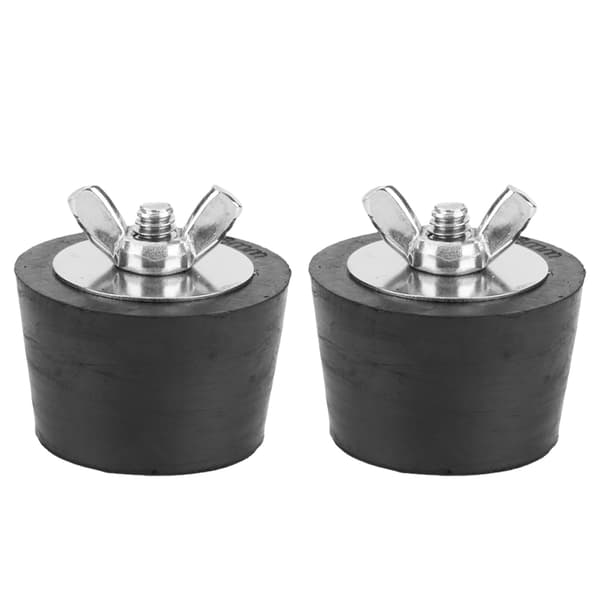 2PCS 1,5 tums gummi expansionsplugg för vinterförberedelse av pool- och spaledningar