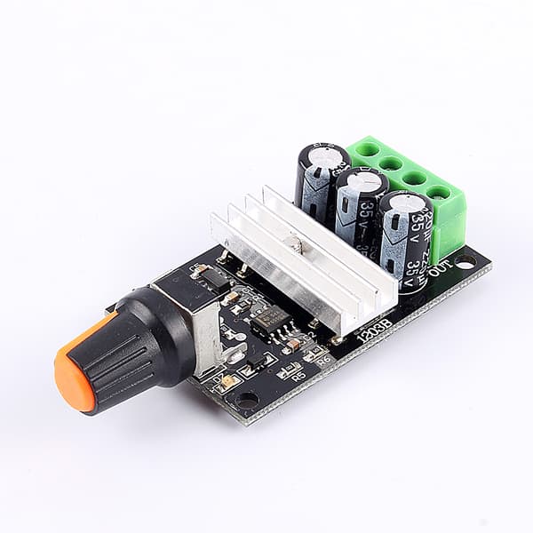 DC6-28V 3A Variabel Motorhastighed PWM Justerbar Regulator Controller Switch+Knob