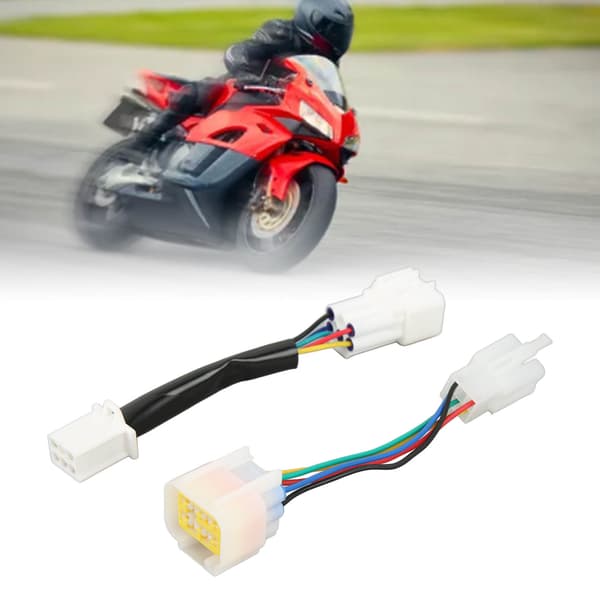 2 STK Vandtæt Motorcykel Hall Sensor Adapter IP67, Effektiv Controller Stik til Elcykler