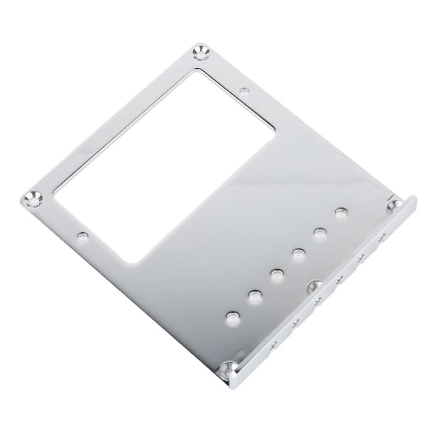 Kraftig metall 4-strängad gitarrstallplatta Standard reservdel för basgitarr och akustiska gitarrtillbehör