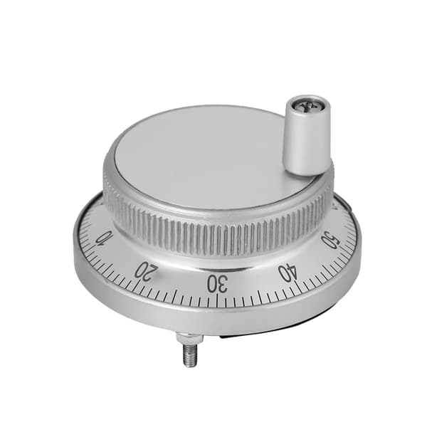 5V 60MM håndhjulspulsencoder fræser manuel kontrol til CNC-system (hvid)
