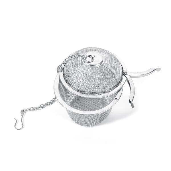 6,5 cm Praktisk Tekugle Krydderisi Mesh Infuser Filter Rustfrit Stål Urte