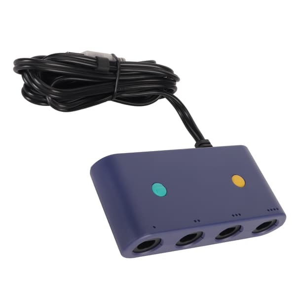 Gamecube Controller Adapter 3-i-1 Konverter til Wii U Switch PC Gaming