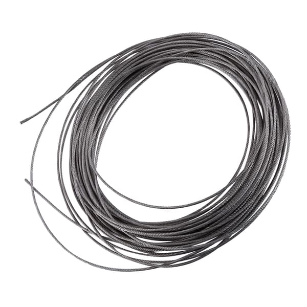 1 stk. 15 meter 304 rustfri stålkabel wire reb diameter 1,5 mm