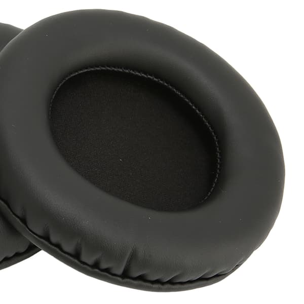 Erstatningsørekopper i memoryskum til 100 mm hovedtelefoner - Kunstlæderpuder