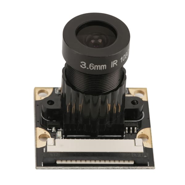 1 stk. 5MP nattesynskameramodul 72° til Raspberry Pi B 3/2