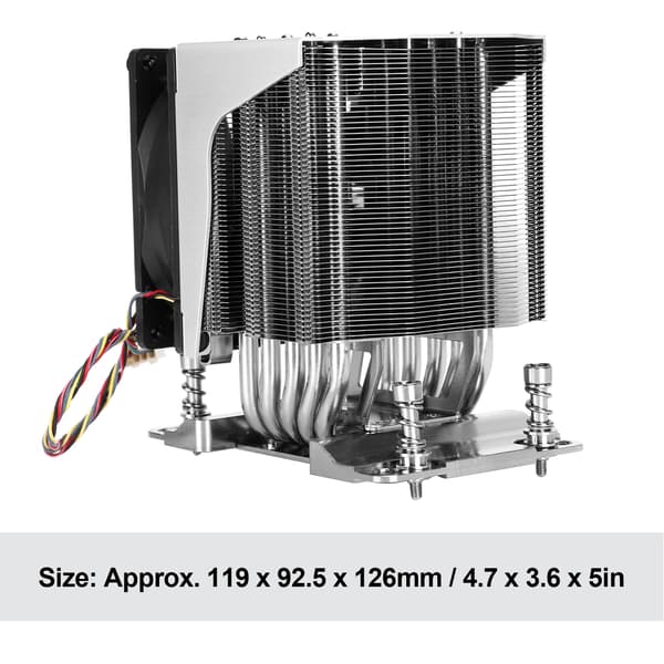 CPU-kylare radiatorfläkt för AMD EPYC 7000 SP3 Socket Server Kylfläns