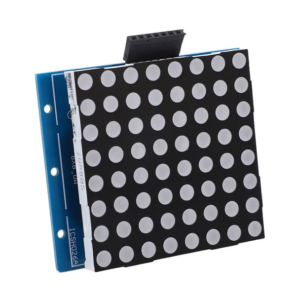 LED Matrix Kontrollmodul 8x8 64 Bit Panel SPI Gränssnitt DC5V Enkelsidiga Datorer