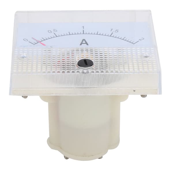 85C1 0~2A Pekartyp Amperemeter DC Strömmätare Panelamperemeter för Strömmätning