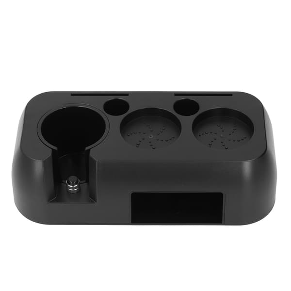 Espresso Stampestation ABS Alsidig Tamper Baseholder til Hjemmet Mat Sort