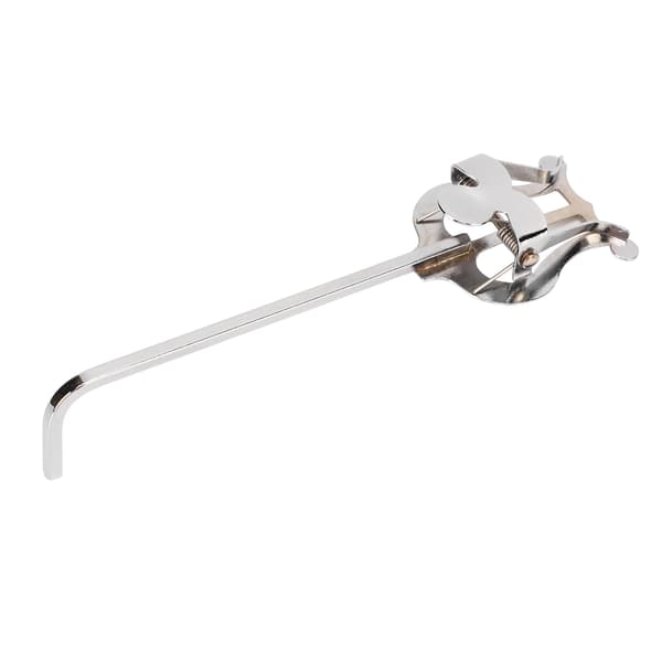 Saxofon Noder Stativ Clips Kompakt Stilfuld Metal Noder Stativ Sideholder Sølv 1 Pakke til Noder Opskrifter Foredrag