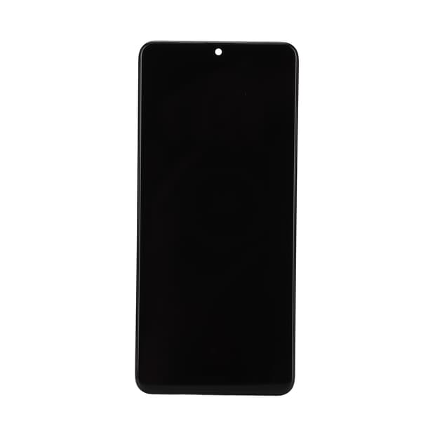 LCD-pekskärmsbyte med digitizer och ram för Galaxy A31