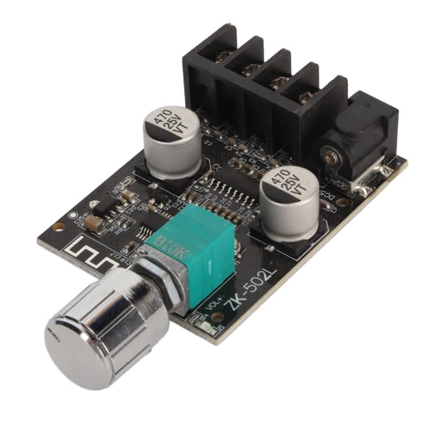 Bluetooth 5.0 Stereo Förstärkarkort Mini Digital Effektmodul Dubbelkanal
