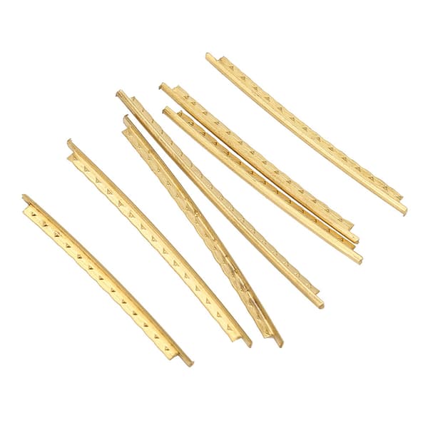 20 st/set 2,0 mm guld mässing gitarrbandtråd set reservdelar för folkträgitarrer