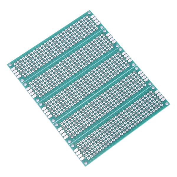 10st 2x8cm Dubbelsidig Prototyp PCB Förtent Kopplingsdäck Universalbräda