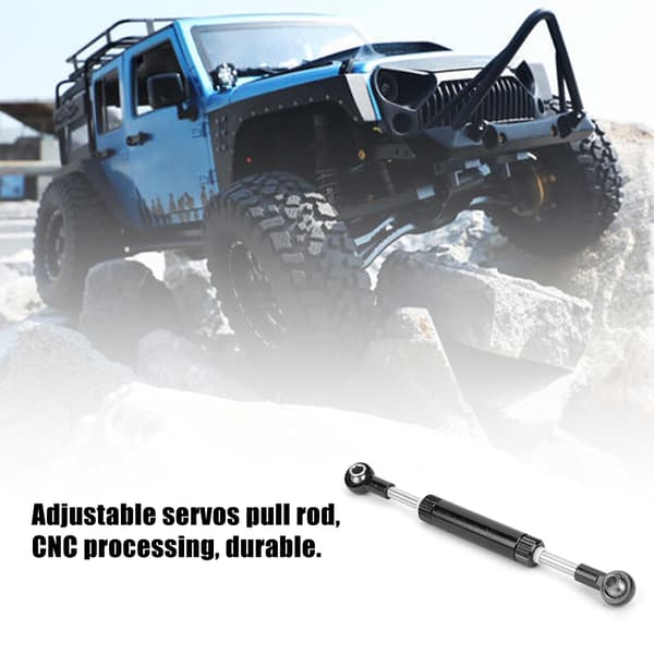 Justerbart styrestangssæt til 1/10 RC Crawler Axial SCX10 D90 (90-95mm)