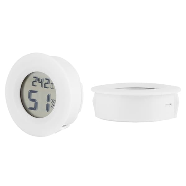 Digital LCD Temperatur Fugtighedsmåler Termometer Hygrometer til Krybdyr Kæledyr