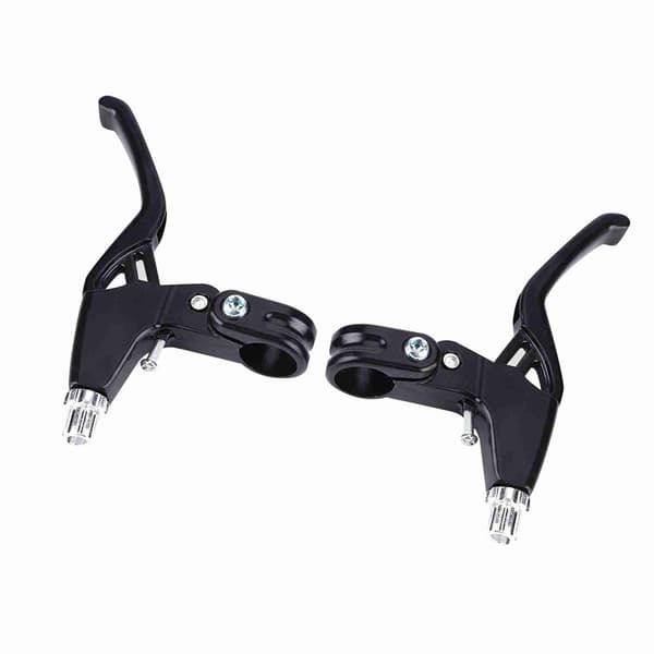 Aluminiumslegering MTB Cykelbremsegreb, Sort, 1 Par til Mountainbiking