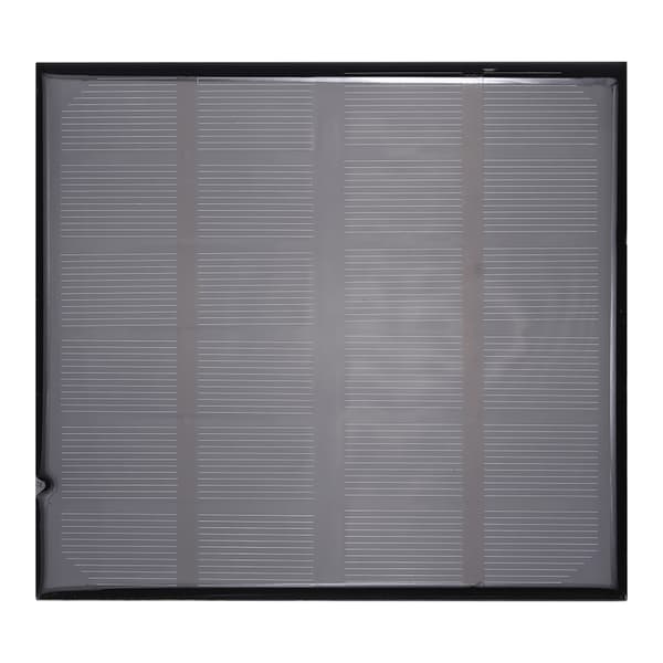 6V 2W Mini Bärbar Polykristallin Solpanel Smart Ström för Batteriladdare Utomhus