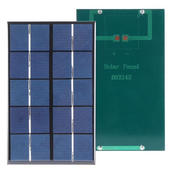 1.9W 5V Mini Polysilicium Solpanel Modul Sol Udendørs Camping Batterioplader DIY Dele