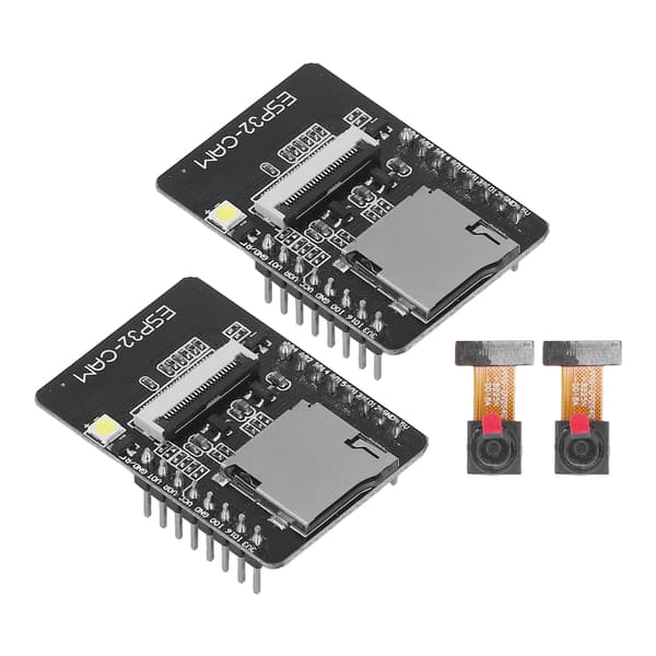 2 stk. ESP32 CAM udviklingsmodul WiFi Bluetooth 2 i 1 kamerakort elektronisk komponent