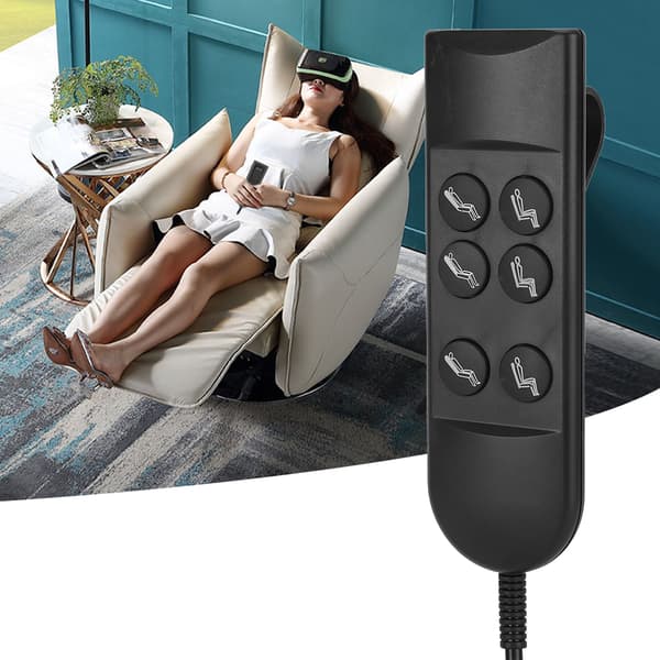 Praktisk cirkulær trykknap sofa lift controller enkelt motor controller til husholdningsapparater