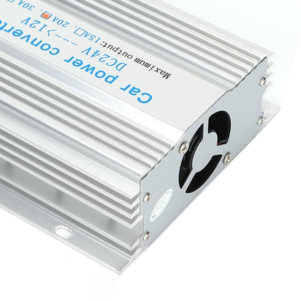 24V til 12V 20A 240W Bilstrømomformer DC-adapter til bus, lastbil, autocamper, solsystem