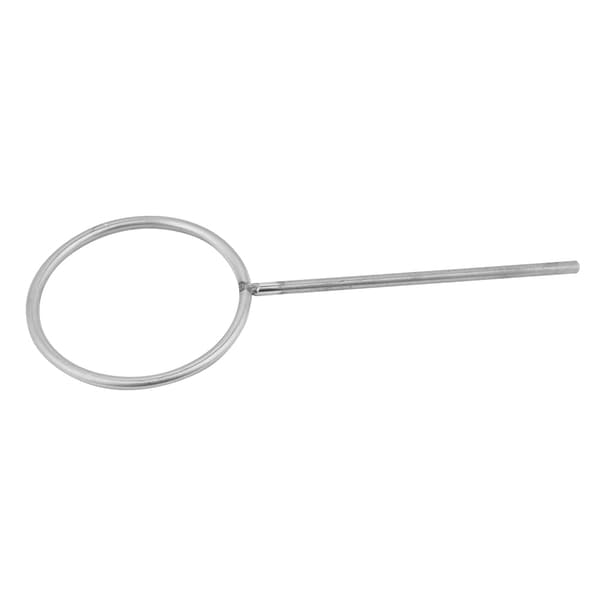100 mm laboratorieunderstøttelse i rustfrit stål med lukket ring