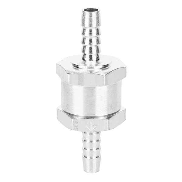 Aluminium Bränsle Backventil Envägs Bensin 6MM